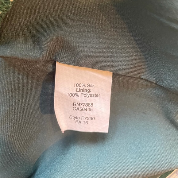 Madewell Starland Boho 💯% Silk Dress Size M EUC - Picture 11 of 14